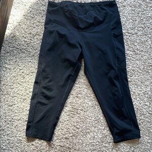 FREE workout legging Black High-Waisted Leggings